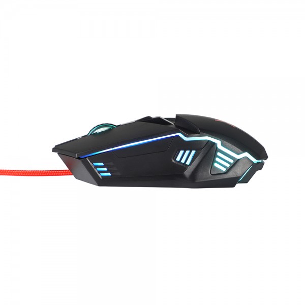 Maxlife MXGM-200 Gaming mouse (800/1000/1600/2400 DPI) σε μαύρο χρώμα