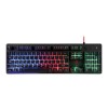 Maxlife MXGK-200 Gaming Πληκτρολόγιο με US QWERTY Layout και καλώδιο 1,8 μέτρα σε μαύρο χρώμα