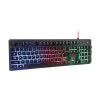 Maxlife MXGK-200 Gaming Πληκτρολόγιο με US QWERTY Layout και καλώδιο 1,8 μέτρα σε μαύρο χρώμα