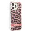 Guess Leopard Electro Stripe Hard Case Θήκη προστασίας με animal print σχεδίαση για iPhone 13 Pro Max (Ροζ/Leopard)