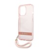 Guess Translucent Hard Case Θήκη προστασίας με διάφανο σχεδιασμό και κορδονάκι χειρός – iPhone 13 Pro Max