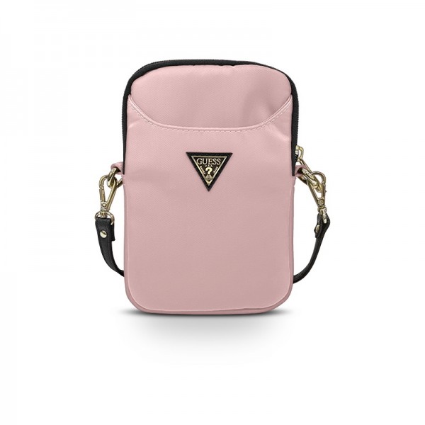 Guess Triangle Logo Phone Bag Τσαντάκι κατάλληλο για tablet/smartphone εως 8