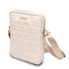 Guess Quilted Tablet Bag Τσαντάκι από δερματίνη κατάλληλο για tablet/smartphone εως 10