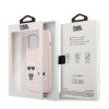 Karl Lagerfeld Silicone Case Karl+Choupette Θήκη προστασίας από σιλικόνη – iPhone 13 Pro (Light Pink)