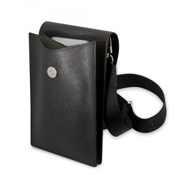 Karl Lagerfeld Wallet Ikonik Chain Bag Τσαντάκι clutch κατάλληλο για smartphone (Black - KLWBSAIPCK)