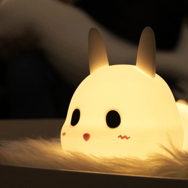 Designnest® Meng Rabbit Night Lamp Κουνελάκι Φωτιστικό #DH0815/RABLAP