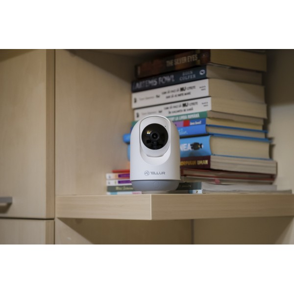 Tellur Smart WiFi Indoor Camera Έξυπνη IP Κάμερα εσωτερικού χώρου WiFi σε λευκό χρώμα