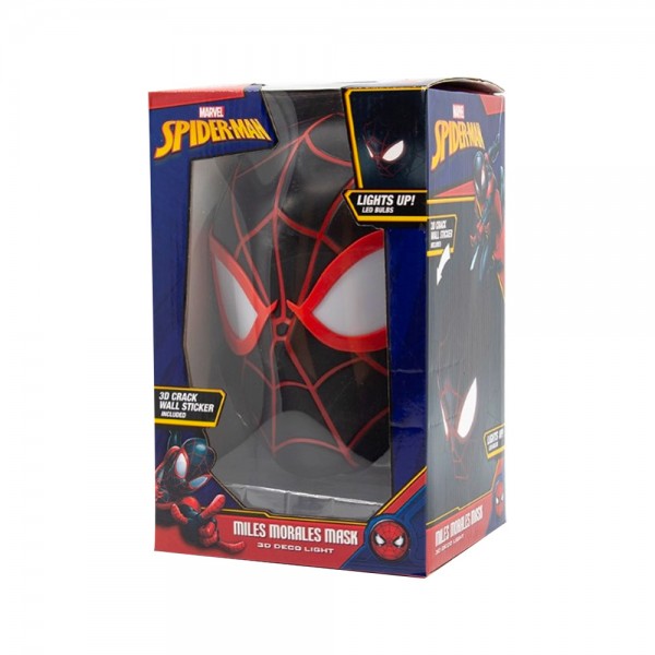 3D Light FX – 3DL – Marvel Spiderman Miles Morales Face #89759