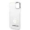 Karl Lagerfeld Ikonik Back Cover Case Choupette Διάφανη θήκη προστασίας από TPU / PC – iPhone 14 Plus (Clear)