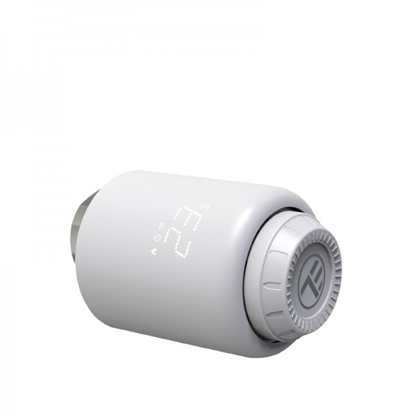 Tellur Smart WiFi Thermostatic Radiator Valve RVSH1 Έξυπνη θερμοστατική βαλβίδα καλοριφέρ με οθόνη LED & WiFi (TLL331441)