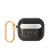 Guess Glitter Flakes Case Θήκη προστασίας από σιλικόνη για Apple Airpods 3 (Black) #GUA3HGGSHK