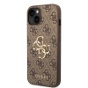 Guess “4G Logo Collection” Hard Case PU Leather Θήκη προστασίας από δερματίνη – iPhone 14 Plus (Καφέ) #GUHCP14M4GMGBR