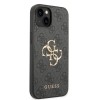 Guess “4G Logo Collection” Hard Case PU Leather Θήκη προστασίας από δερματίνη – iPhone 14 Plus (Γκρι) #GUHCP14M4GMGGR