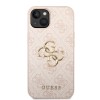 Guess “4G Logo Collection” Hard Case PU Leather Θήκη προστασίας από δερματίνη – iPhone 14 Plus (Ροζ) #GUHCP14M4GMGPI