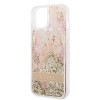 Guess Liquid Glitter Paisley Gold Collection Θήκη προστασίας από σιλικόνη – iPhone 14 Plus (Gold) #GUHCP14MLFLSD