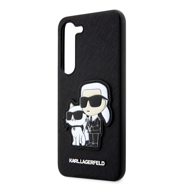 Karl Lagerfeld Transpared Case Karl+Choupette- Θήκη προστασίας απο σιλικόνη -Samsung Galaxy S23 S911 (Black)