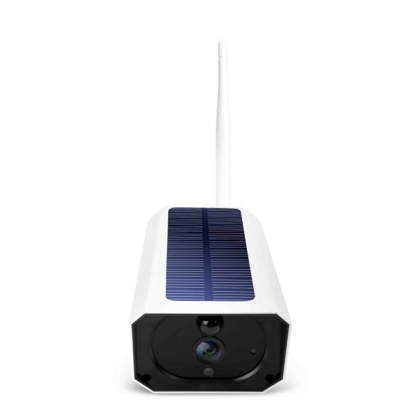 Tellur WiFi Smart Solar Outdoor Camera Έξυπνη IP Κάμερα εξωτερικού χώρου WiFi σε λευκό χρώμα, Solar, FullHD, 1080p, PIR