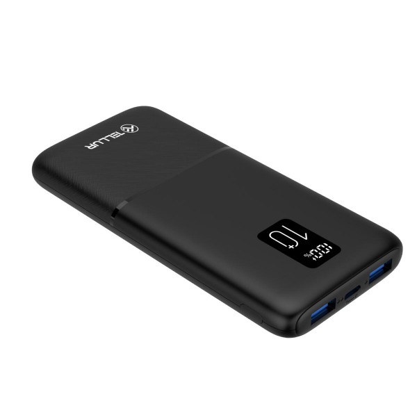 Tellur Powerbank PD102 Boost Pro 10.000mAh σε μαύρο χρώμα με 2x USB QuickCharge 3.0 (TLL158341)