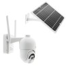 Tellur WiFi Solar Outdoor Camera Έξυπνη IP Κάμερα εξωτερικού χώρου WiFi σε λευκό χρώμα, Solar, P&T, FullHD, 1080p, PIR