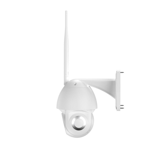 Tellur Smart WiFi Outdoor Camera Έξυπνη IP Κάμερα εξωτερικού χώρου WiFi σε λευκό χρώμα, UltraHD, PTZ, Autotracking, 3MP