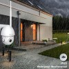 Tellur Smart WiFi Outdoor Camera Έξυπνη IP Κάμερα εξωτερικού χώρου WiFi σε λευκό χρώμα, UltraHD, PTZ, Autotracking, 3MP