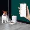 Tellur Smart WiFi Pet Feeder 4L & UltraHD Camera Έξυπνη τηλεχειριζόμενη WiFi Ποτίστρα/ταΐστρα 4 λίτρων Γάτας/Σκύλου με ενσωματωμένη κάμερα σε χρώμα λευκό