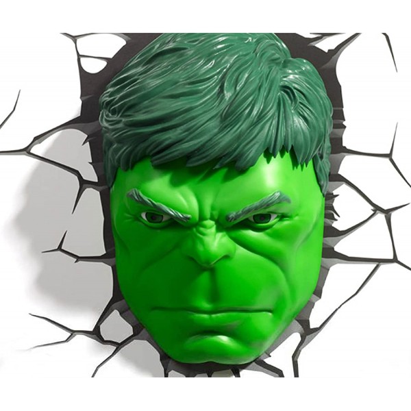 The Source Hulk Face 3D Deco Light #75193