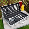 The Source BBQ Tool Set - Ανοξείδωτο σετ εργαλείων Barbeque (13 τεμάχια)