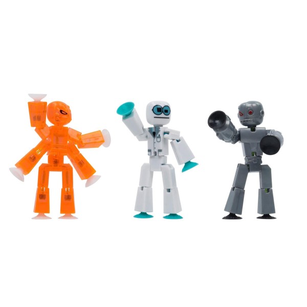 Zing Stikbot Cyborg Pack of 3 #SB5100