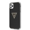 Guess “Metallic Triangle Glitter Logo Collection” Θήκη προστασίας από σιλικόνη – iPhone 11 Pro Max (Black – GUHCN65PCUMPTBK)