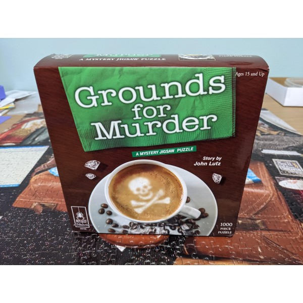 University Games Mystery Puzzle Ground for Murder 1000pieces #UG33116