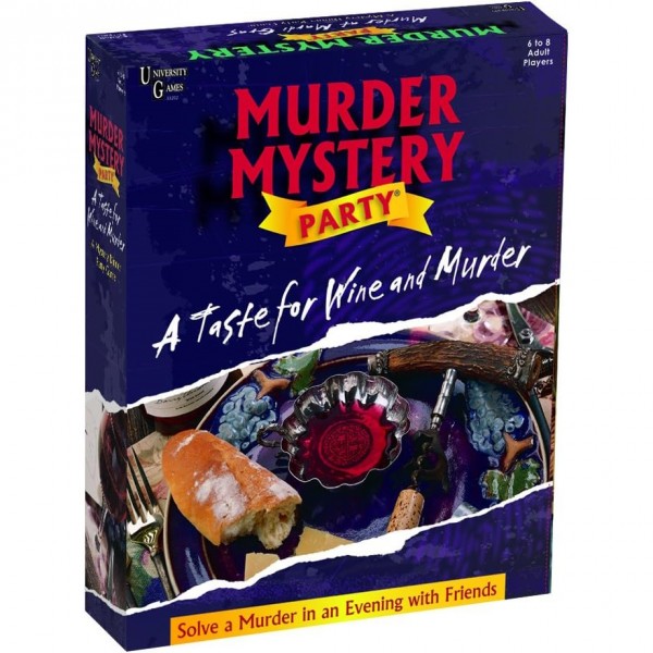 University Games Murder Mystery Party Wine and Murder #UG33202