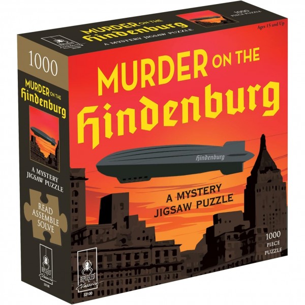 University Games Mystery Puzzle Murder on the Hindenburg 1000pieces #UG33100