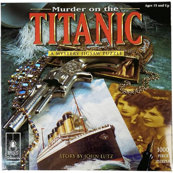 University Games Mystery Puzzle Titanic 1000pieces #UG33101