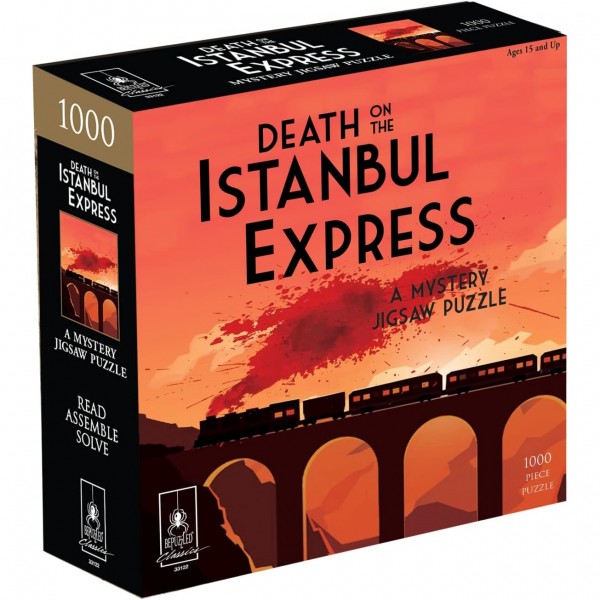 University Games Murder Mystery Party Puzzle Death on the Istanbul Express 1000pieces #UG33122