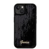 Guess “Sequin Script Metal” Hard Case iPhone 15 Black #GUHCP15SPSFDGSK