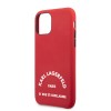 Karl Lagerfeld “St.Guillaume Logo Collection” Θήκη προστασίας από δερματίνη – iPhone 11 Pro (Red – KLHCN58NYRE)