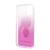 Karl Lagerfeld Ikonik Gradient Transparent Case Θήκη προστασίας από σιλικόνη – iPhone 11 Pro (Clear / Gradient Pink)