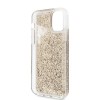 Karl Lagerfeld Liquid Glitter Case 2 Heads Θήκη προστασίας – iPhone 11 (Black/Glitter – Gold KLHCN61KCGLGO)