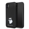 Karl Lagerfeld Choupette Metal Pin Hard Case Θήκη προστασίας από σιλικόνη  – iPhone 11 (Black – KLHCN61SMHCNPK)