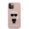 Karl Lagerfeld 3D Rubber Case Karl’s Head Θήκη προστασίας από σιλικόνη – iPhone 12 Pro Max (Ροζ – KLHCP12LSLFKPI)