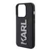 Karl Lagerfeld “Karl 3D Logo Glitter Cover” Hard Case Θήκη προστασίας από σιλικόνη – iPhone 15 Pro Glitter / Black #KLHCP15L3DMBKCK