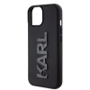 Karl Lagerfeld “Karl 3D Logo Glitter Cover” Hard Case Θήκη προστασίας από σιλικόνη – iPhone 15 Glitter / Black #KLHCP15S3DMBKCK