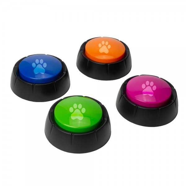 Recordable Dog Buttons Set 4 – Εγγράψιμο Κουμπί Σκύλου #94120