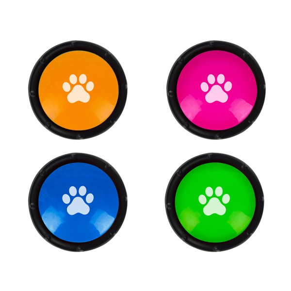 Recordable Dog Buttons Set 4 – Εγγράψιμο Κουμπί Σκύλου #94120