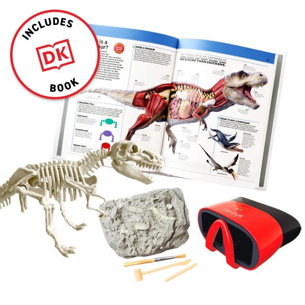 Abacus Brands VR Giftbox Dinosaurs! Σετ εικονικής πραγματικότητας – Πολυτελές Σετ Δώρου Για ηλικίες 8 έως 12 ετών – Περιλαμβάνει Γυαλιά VR