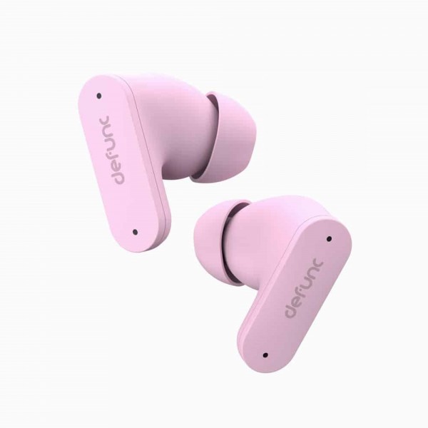 Defunc TRUE ANC Bluetooth 5.3 Ασύρματα True Wireless Ακουστικά με Active Noise Cancellation και θήκη (ροζ)