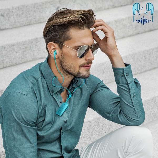 Defunc BASIC TALK In-Ear Bluetooth Earbuds Ασύρματα Ακουστικά σε ροζ χρώμα