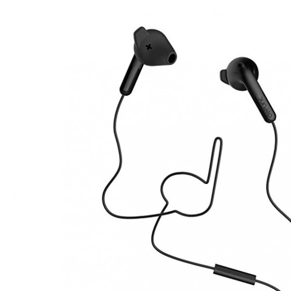 Defunc PLUS HYBRID In-Ear Earbuds Ενσύρματα Ακουστικά σε μαύρο χρώμα