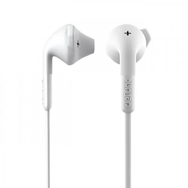 Defunc PLUS HYBRID In-Ear Earbuds Ενσύρματα Ακουστικά σε λευκό χρώμα